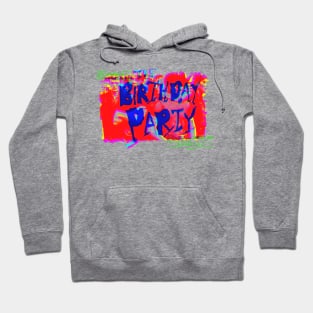 the birthday party cmyk graphic Hoodie